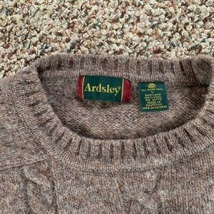 Shetland wool sweater